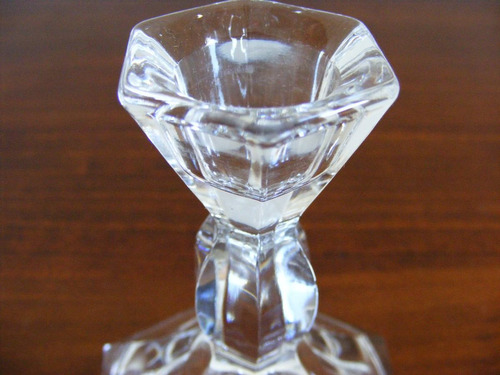 Fino Par De Candelabros Cristal, Decoración #4