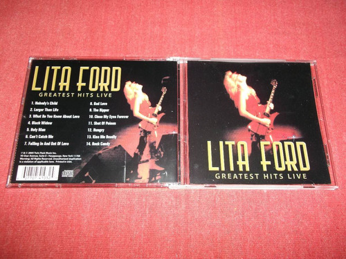 Lita Ford - Greatest Hits Live Cd Imp Ed 2005 Mdisk