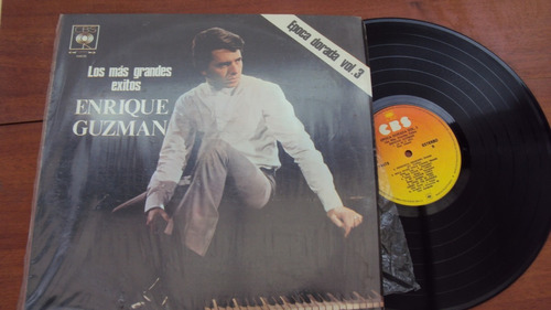 Vinyl Vinilo Lp Acetato Enrique Guzman Epoca Dorada Vol 3