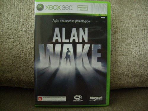 Game Alan Wake Do Xbox 360 - Completo