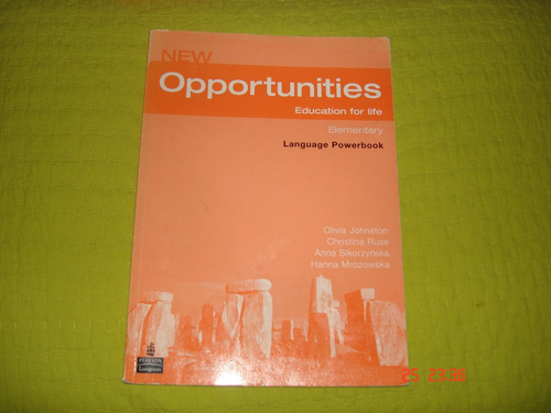 New Opportunities Elementary Language Powerbook Pearson