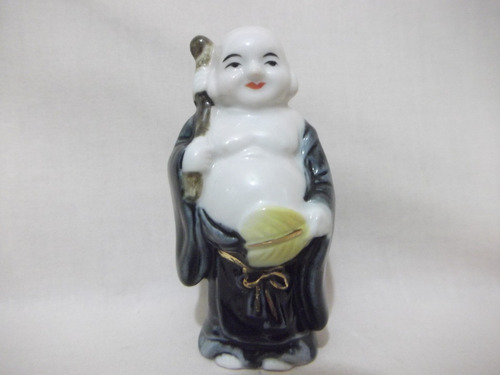 B. Antigo - Estatueta De Buda Em Porcelana Japonesa