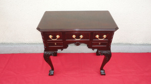 Raro Comodin Petit Comoda Antigua Reina Ana 5 Cajones Miralo (Usado)