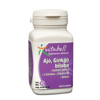 Suplemento Dietario A Base De Ajo Y Ginkgo Biloba