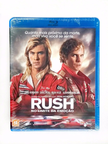 Blu-ray: Rush No Limite Da Emoção - Original Lacrado