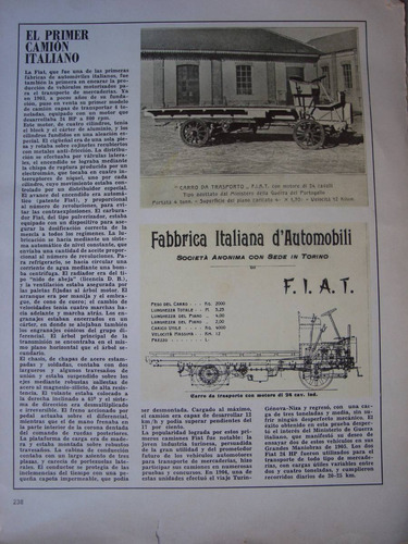 Clipping Camion Fiat Antiguo