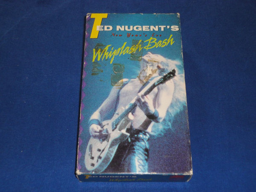 Ted Nugent's -new Year's Eve ,whiplash Bash (vhs Imp.exc.es