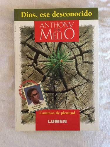 Dios, Ese Desconocido Anthony De Mello Editorial Lumen