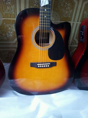 Violão Eletrico Stewart Folk Aço Maciço Com Tensor Equaliza