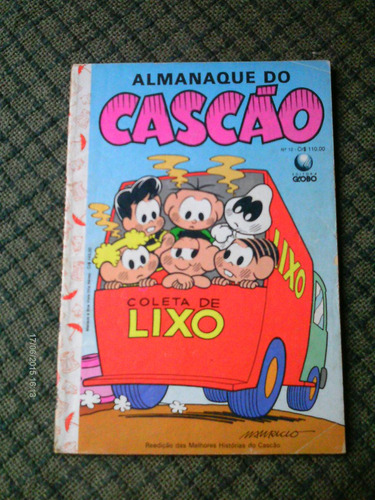 Almanaque Do Cascao N. 12 - Ed. Globo