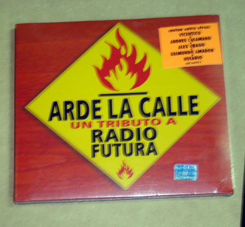 Arde La Calle Tributo A Radio Futura Cd Nuevo  / Kktus
