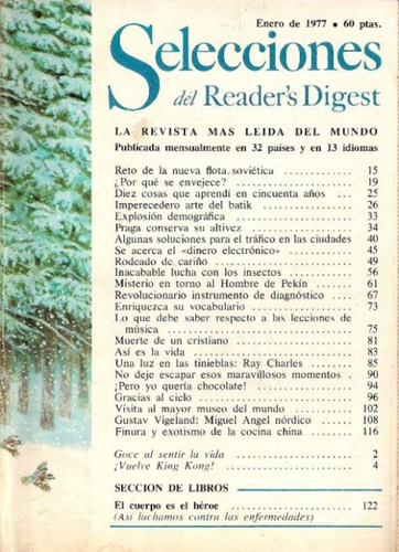 Selecciones Reader Digest - Ver Numeros Consulte