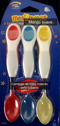 Cucharitas Suaves Sensibles Al Calor The First Year Ref.1820