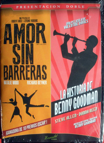 Dvdx2 Amor Sin Barreras - La Historia De Benny Goodman Nuevo