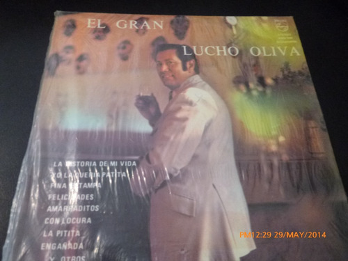 Vinilo Lp De Lucho Oliva - El Gran --fina Estampa (u855