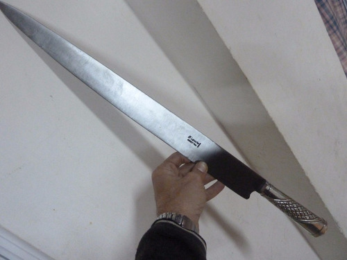 Cuchillo De Alpaca 50cm De Hoja Machete Daga Facón