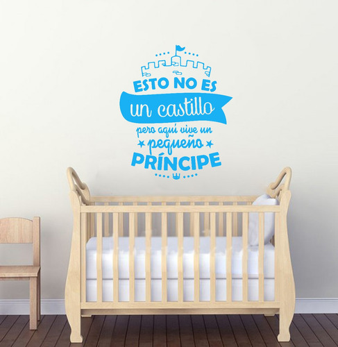 Vinilo Pared Infantiles Frase Decoración Wall Stickers