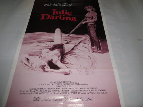Poster Original De La Pelicula Julie Darling