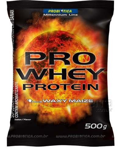 Suplemento Whey Protein Probiotica Millenium Line 500 Gramas
