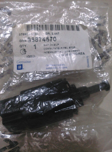 Capsula Stop De Retroceso Optra/aveo/spark 2 Pines
