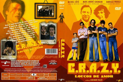 Dvd Original Do Filme C.r.a.z.y. - Loucos De Amor
