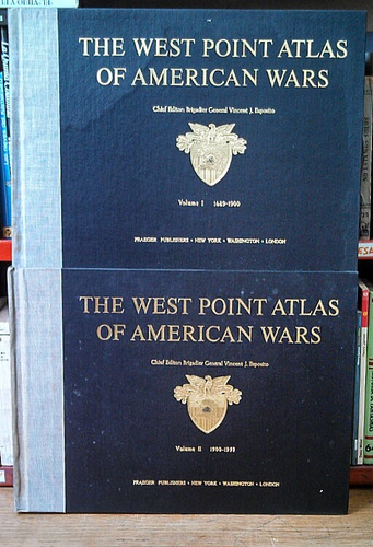 Atlas West Point De Guerras Americana, 1 Y 2 , (1689 A 1953)