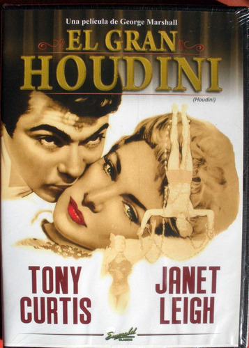 Dvd - El Gran Houdini - Tony Curtis - Janet Leight - Nuevo