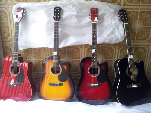 Violão Eletrico Stewart Folk Aço Maciço Com Tensor Equaliza