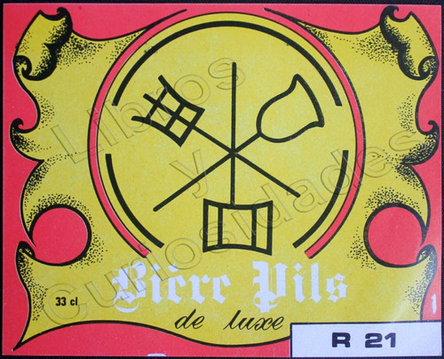 Etiqueta De Cerveza Antigua Pils. 28096