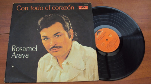Vinyl Vinilo Lp Acetato Rosamel Araya Con Todo El Corazon