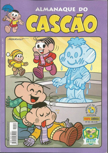 Almanaque Do Cascao Nº 45 - Panini - Capa Mole - Bonellihq Cx22 C19