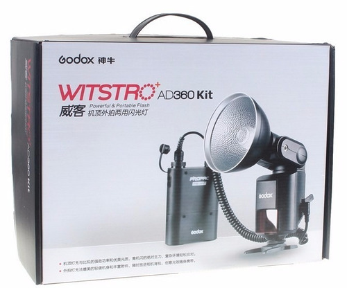 Godox Witstro Ad360, 360 Watts De Potencia. Incluye Radios.