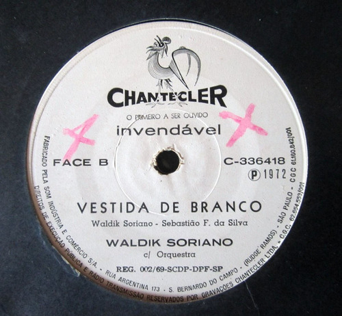 Compacto Waldik Soriano 1972