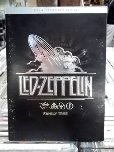 Led Zeppelin Family Tree Cd+dvd Original Frete 15,00