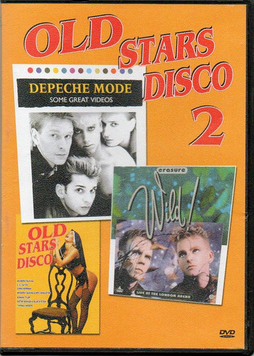 Dvd Original Old Star Depeche Mode Some Great Videos Erasure
