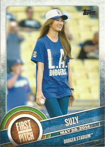Barajita Suzy First Pich Topps 2015 #fp-13 Dodgers