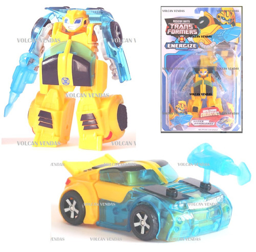 Transformers Rescue Bots Energize Bumblebee Pronta Entrega