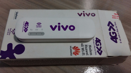 Modem Roteador 4g E 3g Vivo Wifi Huawei E8372 Antena Externa