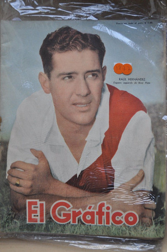 Revista El Grafico N 1877 1955 Raul Hernandez River Plate