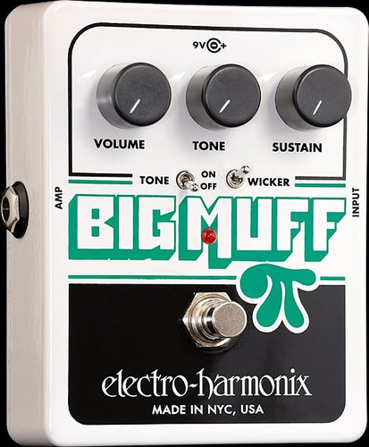 Electro Harmonix Big Muff Pi With Tone Wicker Pedal Fuzz