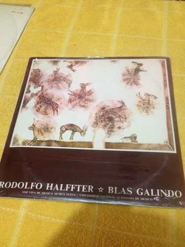 Rodolfo Halffter Blas Galindo Disco De Vinil Original 