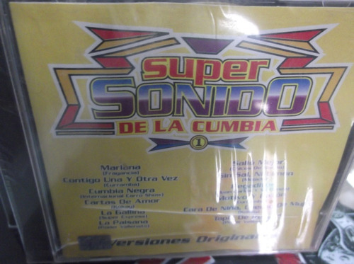 Super Sonido De La Cumbia Cd Nuevo Sellado