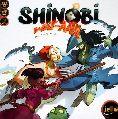 Shinobi Wat-aah - Jogo De Cartas Importado Iello