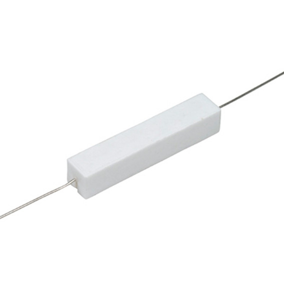 resistencia 10 un CRL5W-82K energía; cemento; THT; 82kΩ; 5W; ± 5/%; 9.5x9.5x22mm