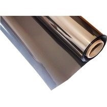 Película Bronze Refletivo Com 1m X 30m Envio P/ Sedex Manaus