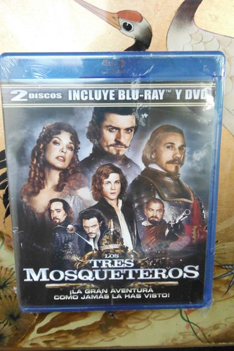 The Three Musketeers Blu Ray Milla Jovovich Orlando Bloom