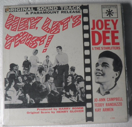 Lp Hey, Let's Twist - Joey Dee - Importado