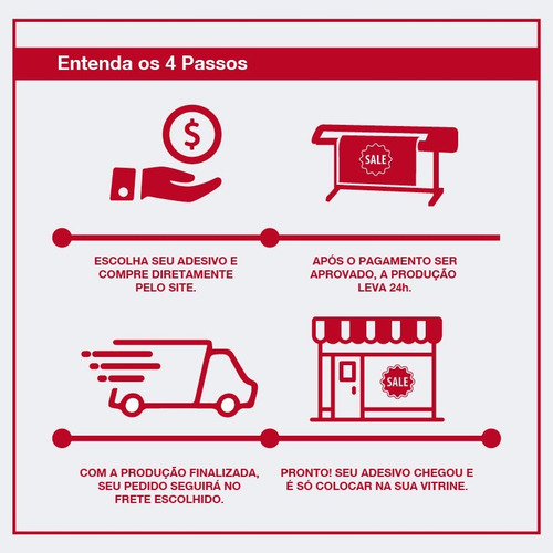 Adesivo Vitrine Natal Descontos + Aplicador Grátis