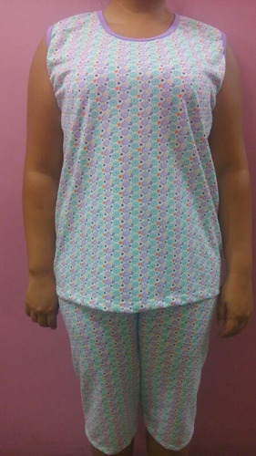 Pijamas Algodón Damas Modelo Capri