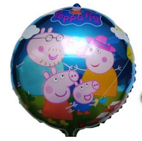 Balões/bexigas Peppa Pig 45 Cm- 10 Unidades - Pronta Entrega